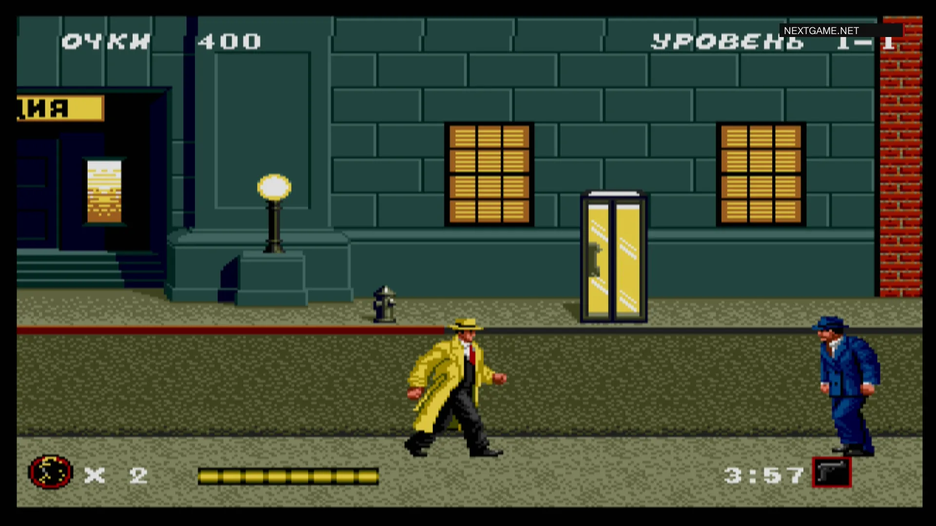 Купить картридж Dick Tracy (Дик Трейси) Русская Версия (16 bit) для Сеги