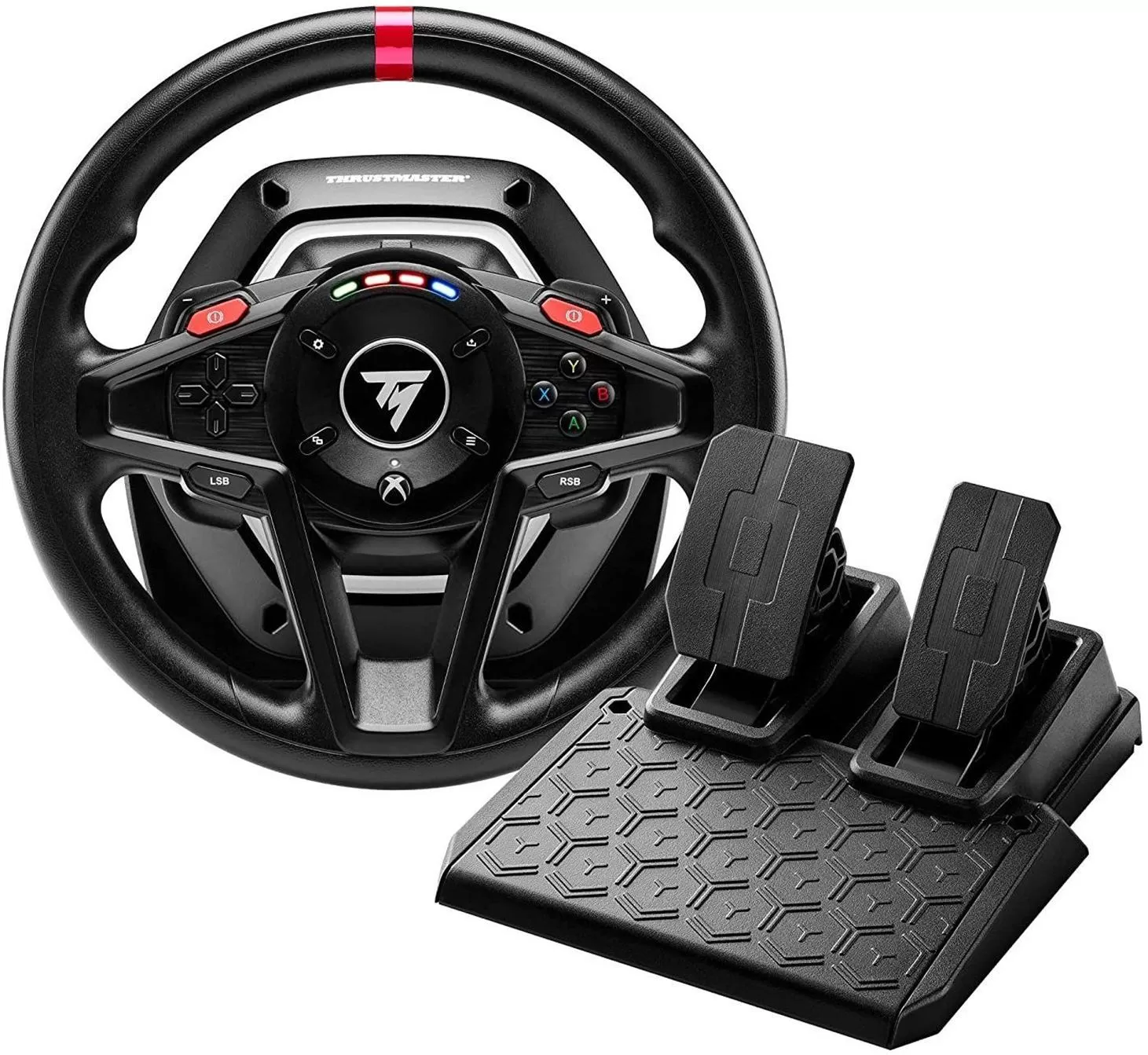 Купить руль c педалями thrustmaster (t128) (pc/xbox one/series x) по цене  44 860 р в Москве в каталоге интернет магазина NextGame - характеристики,  сравнение, доставка