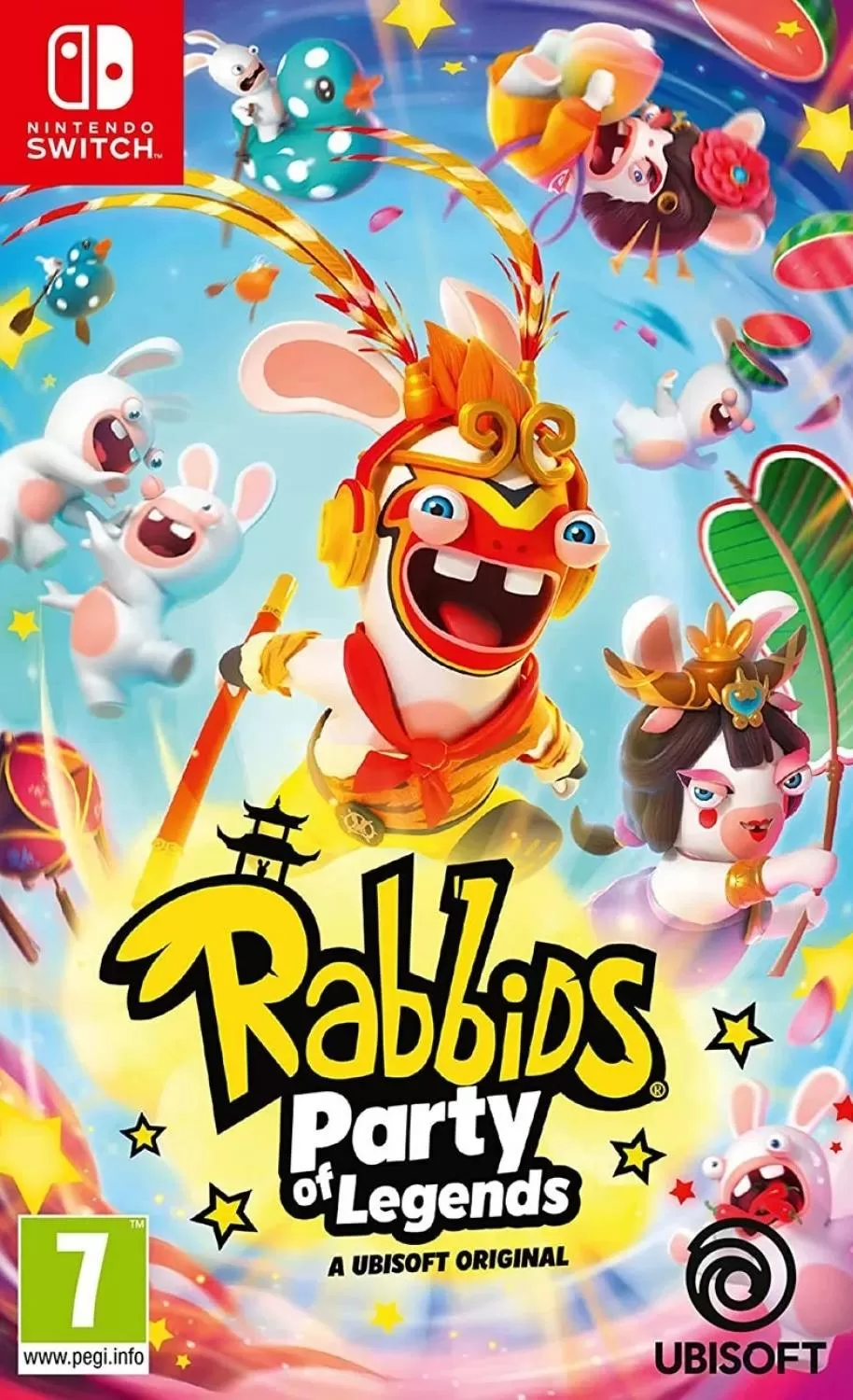 Игра Rabbids: Party of Legends (Кролики: Вечеринка легенд) Русская Версия  (Switch)