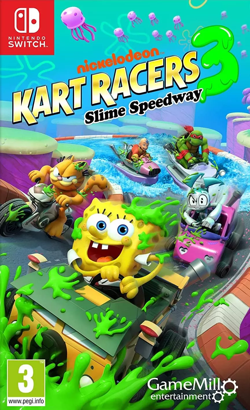 Игра Nickelodeon Kart Racers 3: Slime Speedway (Switch)