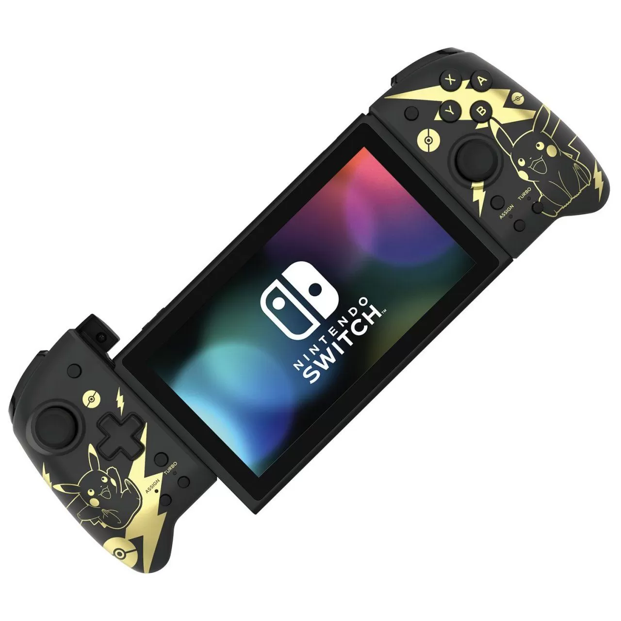 Набор из 2-х контроллеров Joy-Con Split pad pro Пикачу Черный и Золотой  (Pikachu Black & Gold) Hori (NSW-295U) (Switch) купить в Москве по цене  11 500 р в каталоге интернет магазина «NextGame» -