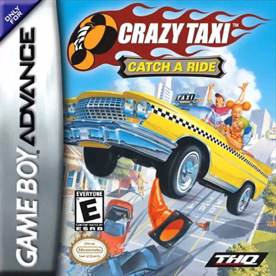 Безумное такси: Лови поездку (Crazy Taxi: Catch a Ride) Русская версия (GBA)