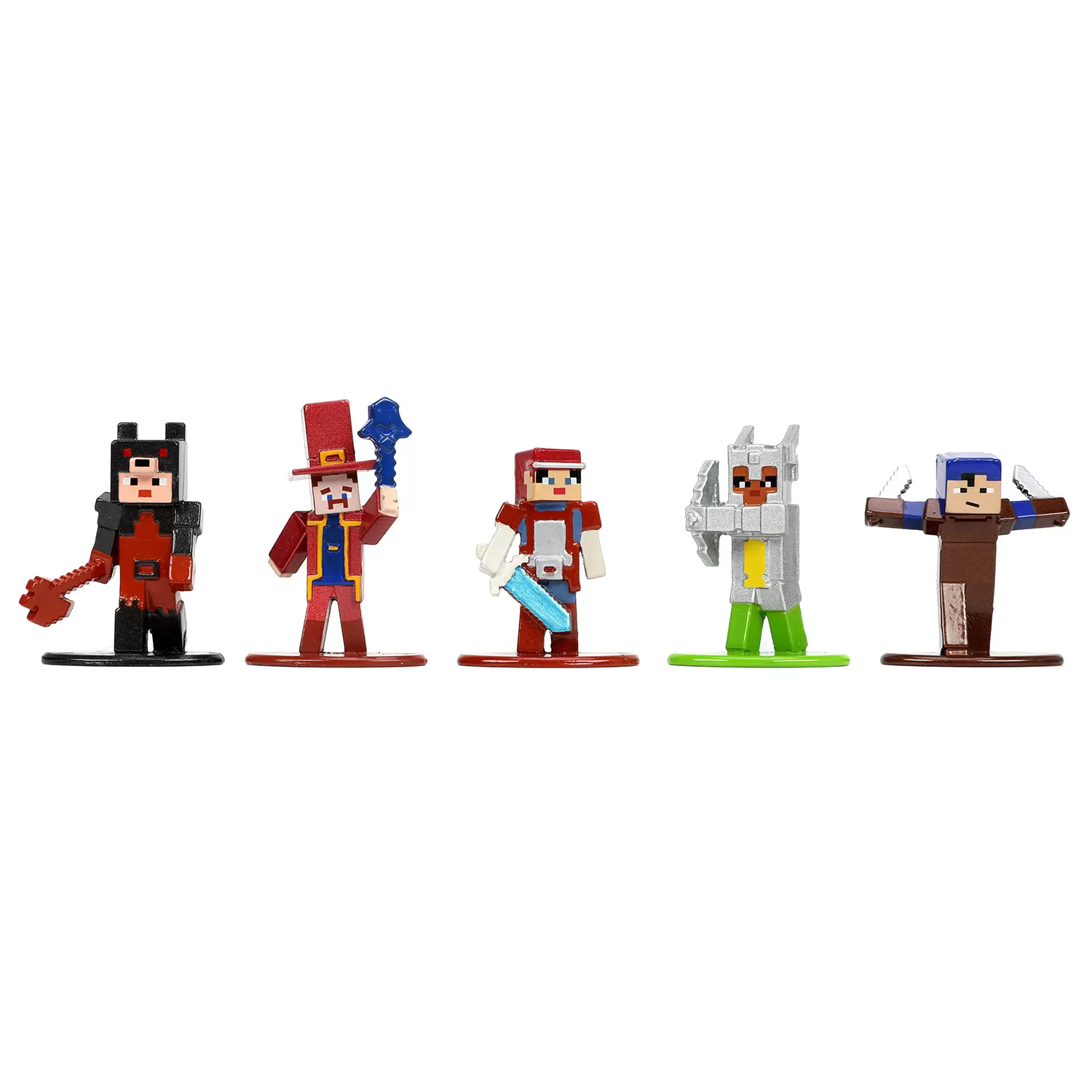 Набор фигурок Jada Toys Nano Metalfigs: Майнкрафт (Minecraft) (Wave 7) (18  штук) (33424) 4 см купить в Москве по цене 3 550 р в каталоге интернет  магазина «NextGame» - характеристики, сравнение, описание, скидки, доставка