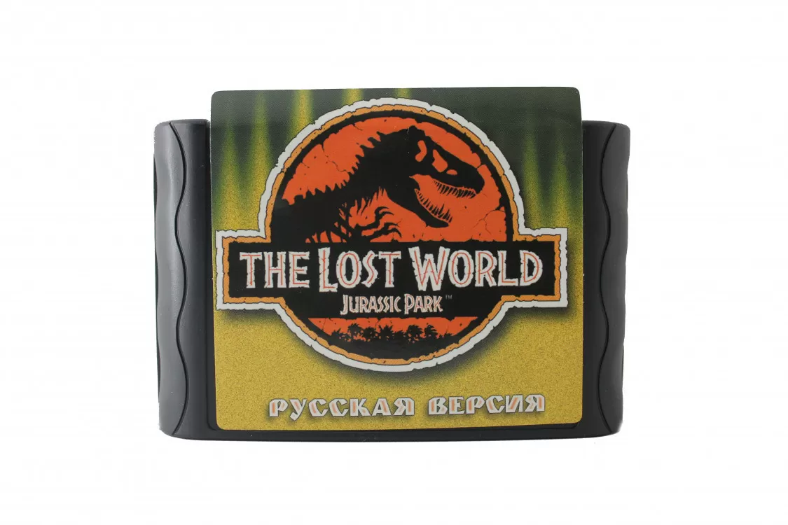 Купить картридж Парк Юрского периода 3: Затерянный мир (Jurassic Park 3: The  Lost World) Русская версия (16 bit) для Сеги