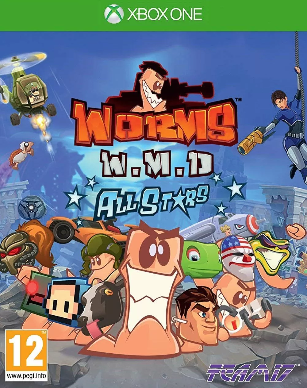 Worms (Червячки) W.M.D. All Stars Русская Версия (Xbox One) купить в Москве  по цене 2 700 р в каталоге интернет магазина «NextGame» - характеристики,  сравнение, описание, скидки, доставка