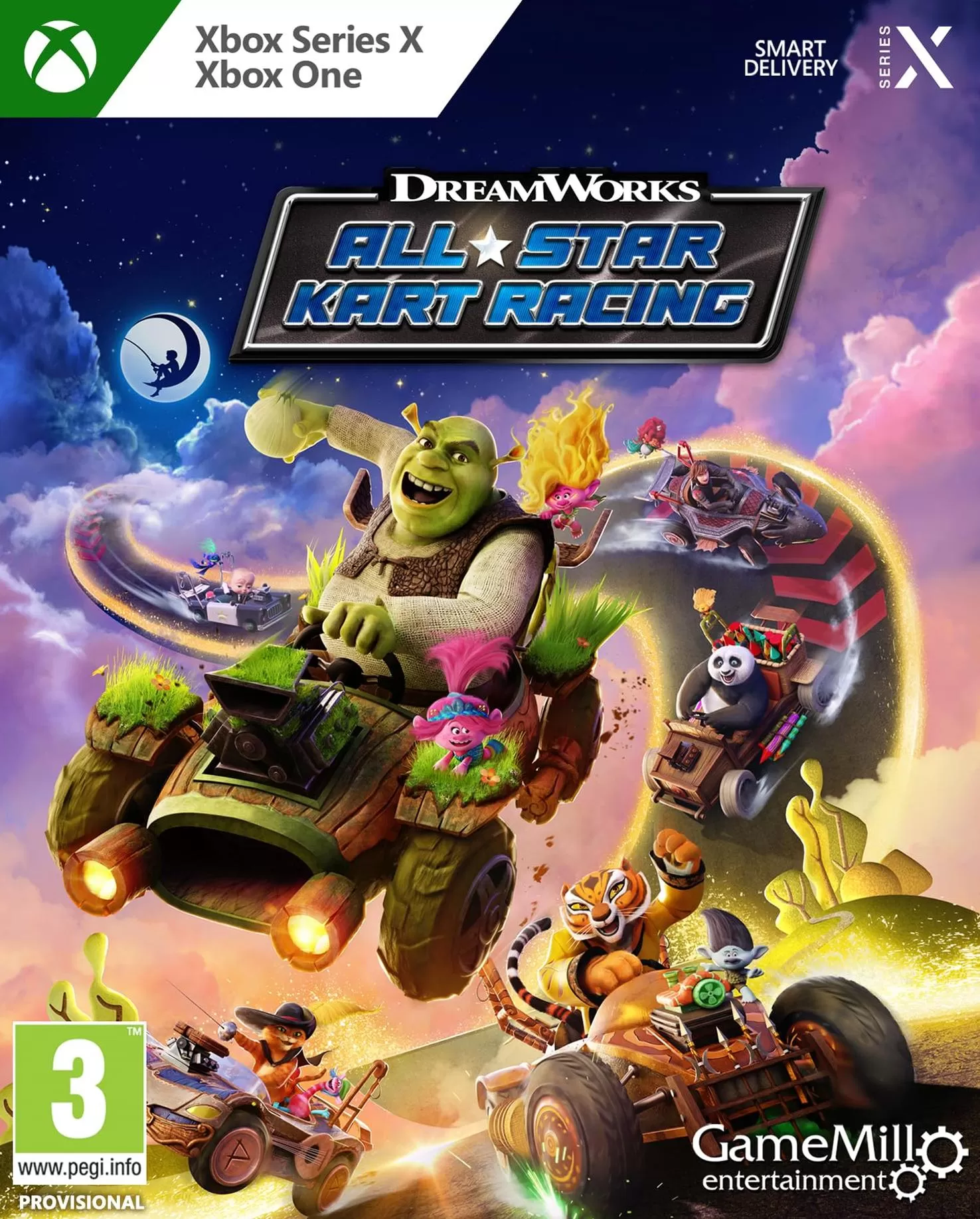 DreamWorks All-Star Kart Racing (Xbox One/Series X) купить в Москве по цене  5 600 р в каталоге интернет магазина «NextGame» - характеристики,  сравнение, описание, скидки, доставка