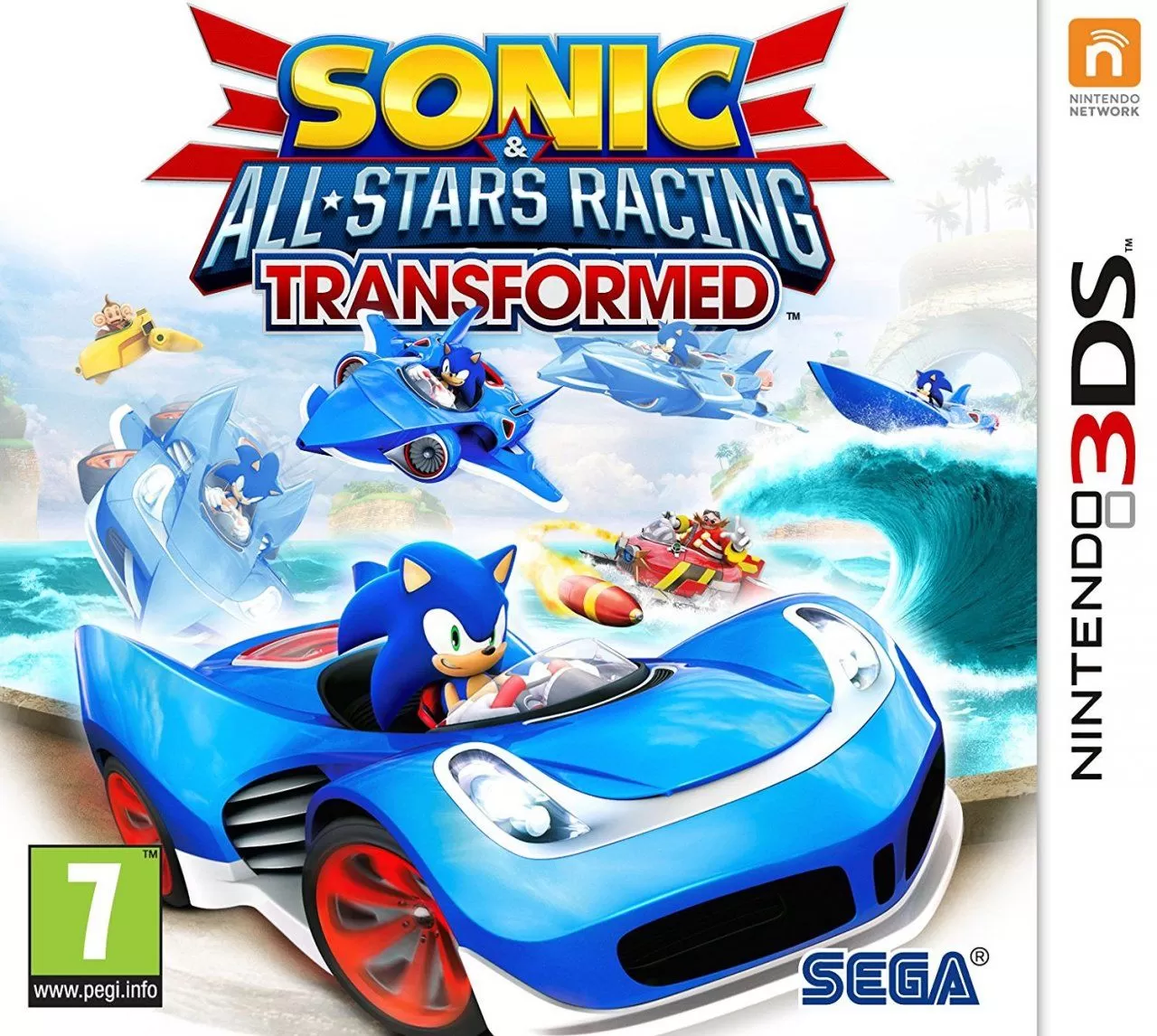 Sonic all stars racing transformed nintendo on sale 3ds