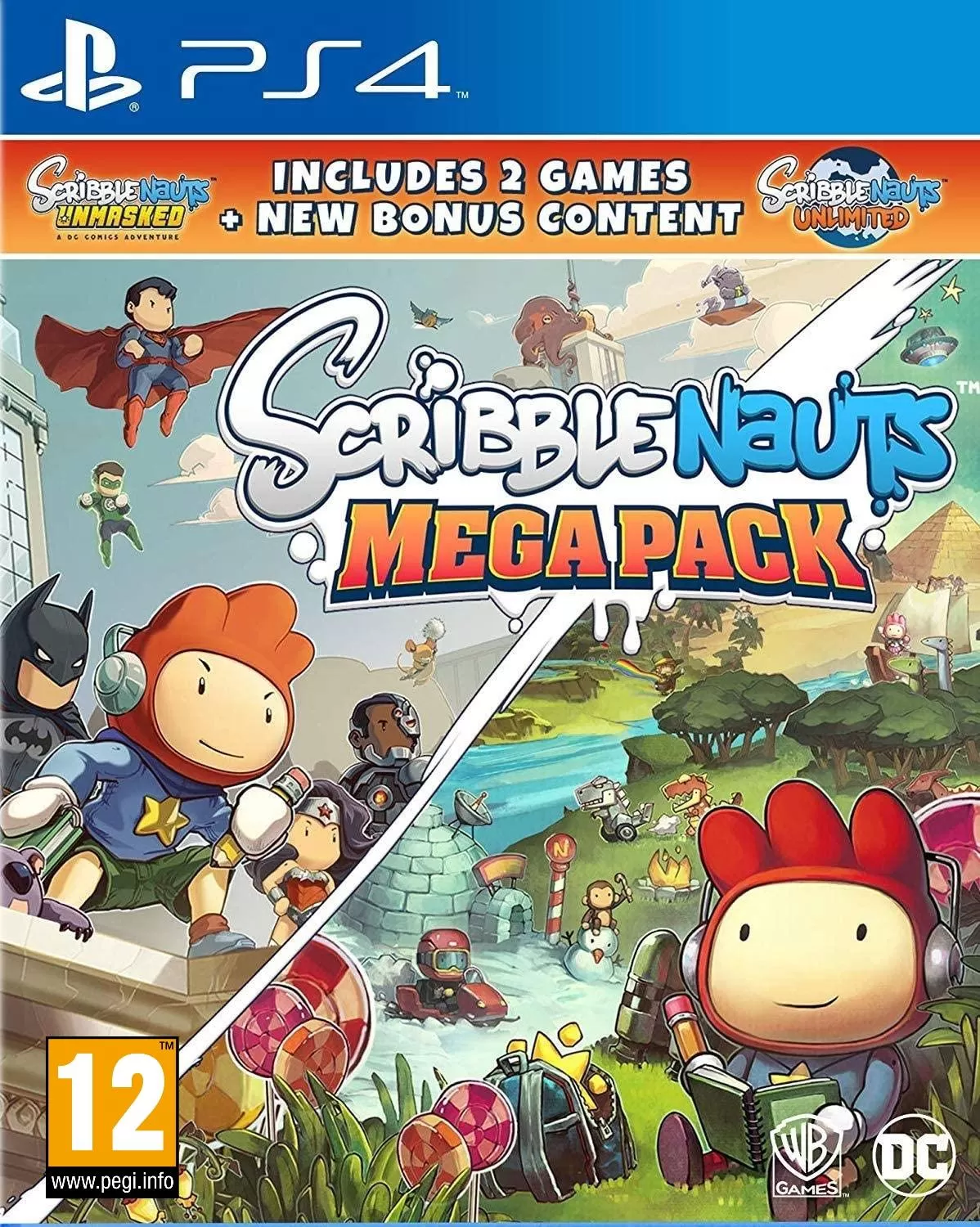 Игра Scribblenauts Mega Pack (PS4) купить в Москве по цене 1 200 р в  каталоге интернет магазина «NextGame» - характеристики, сравнение,  описание, скидки, доставка