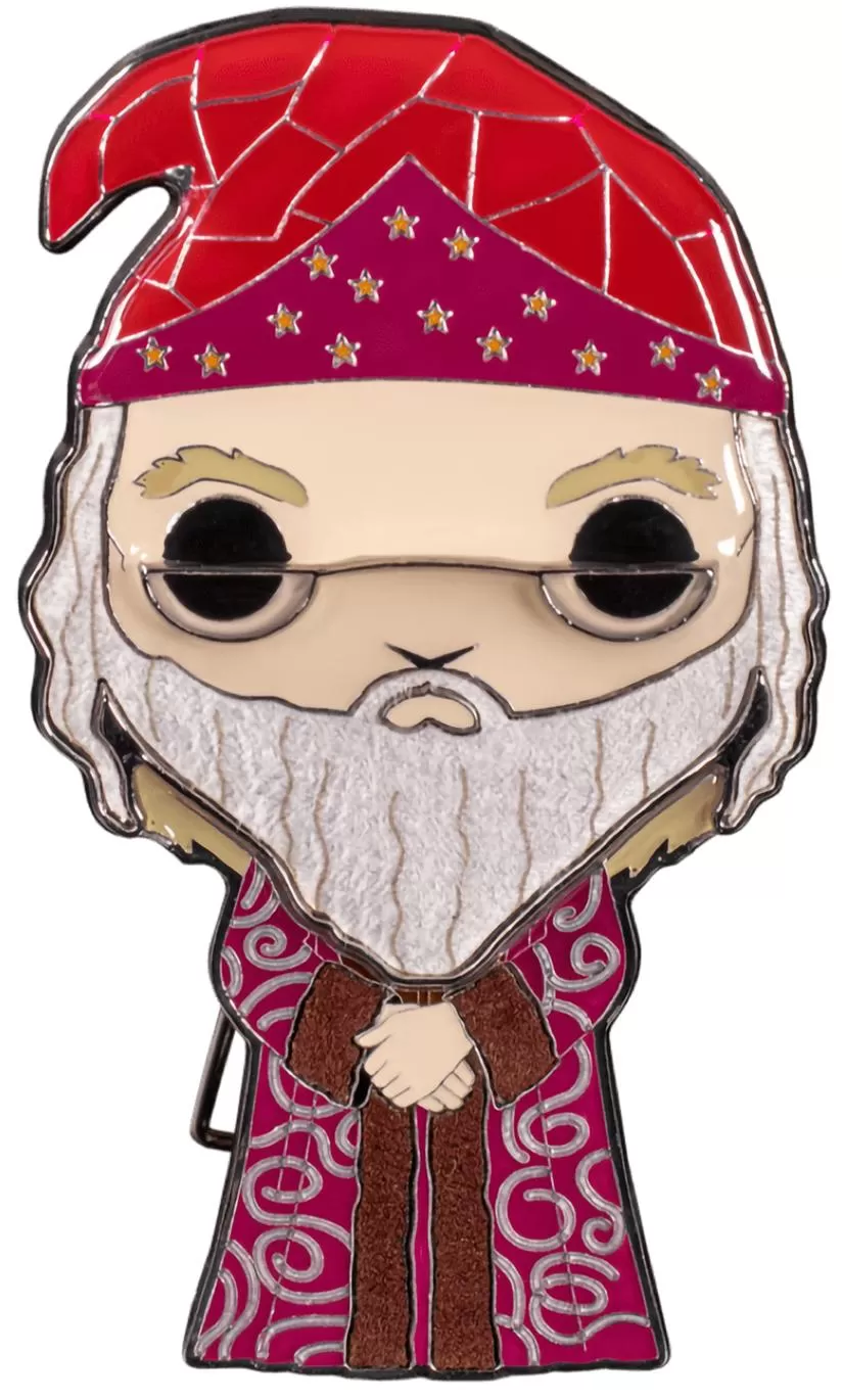 Значок Funko POP! Pin: Альбус Дамблдор (Dumbledore) Гарри Поттер (Harry  Potter) (HPPP0004 (48555)) 10 см