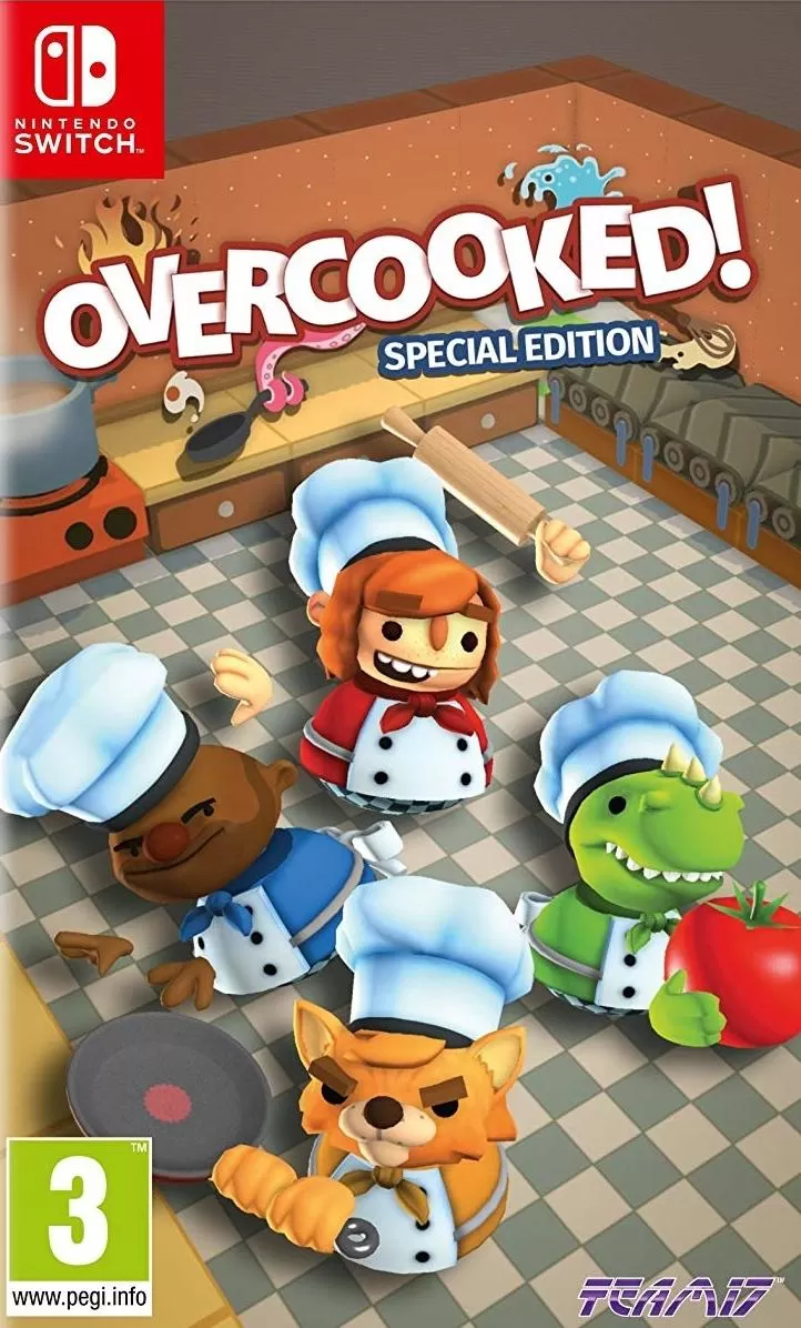 Купить игру Overcooked: Special Edition (Адская кухня) (Switch) для  Nintendo Switch в Москве - NextGame