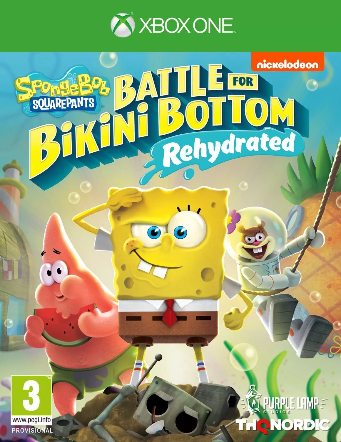 Игра SpongeBob SquarePants: Battle For Bikini Bottom - Rehydrated (Губка  Боб Квадратные Штаны: Битва за Бикини Боттом - Регидратация) Русская версия  ...