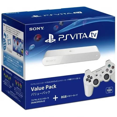Sony PlayStation Vita TV Value Pack 8 Gb White Japan
