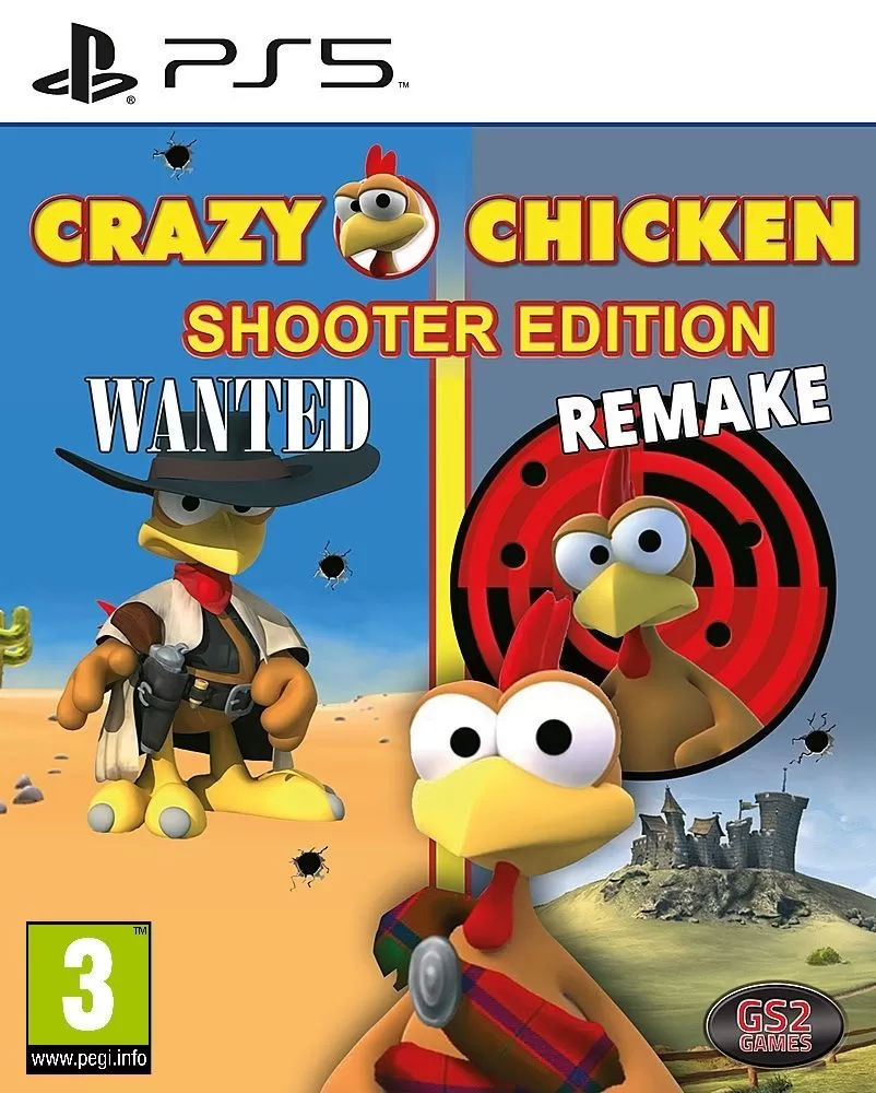 Crazy Chicken (Сумасшедшие цыплята) Издание Шутер (Shooter Edition) (PS5)  купить в Москве по цене 3 360 р в каталоге интернет магазина «NextGame» -  характеристики, сравнение, описание, скидки, доставка