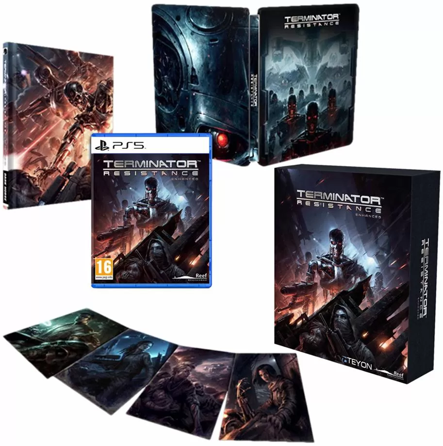 Видеоигра Terminator: Resistance Enchanced Коллекционное издание  (Collector’s Edition) Русская Версия (PS5)