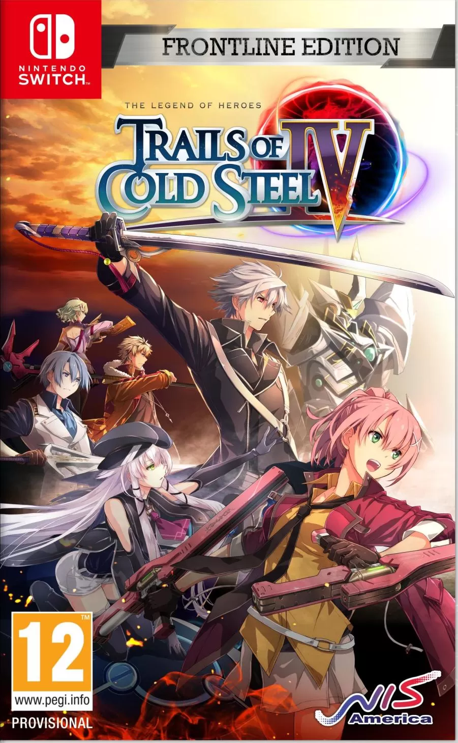 Купить игру The Legend of Heroes: Trails of Cold Steel 4 (IV) - Frontline  Edition (Switch) для Nintendo Switch в Москве - NextGame