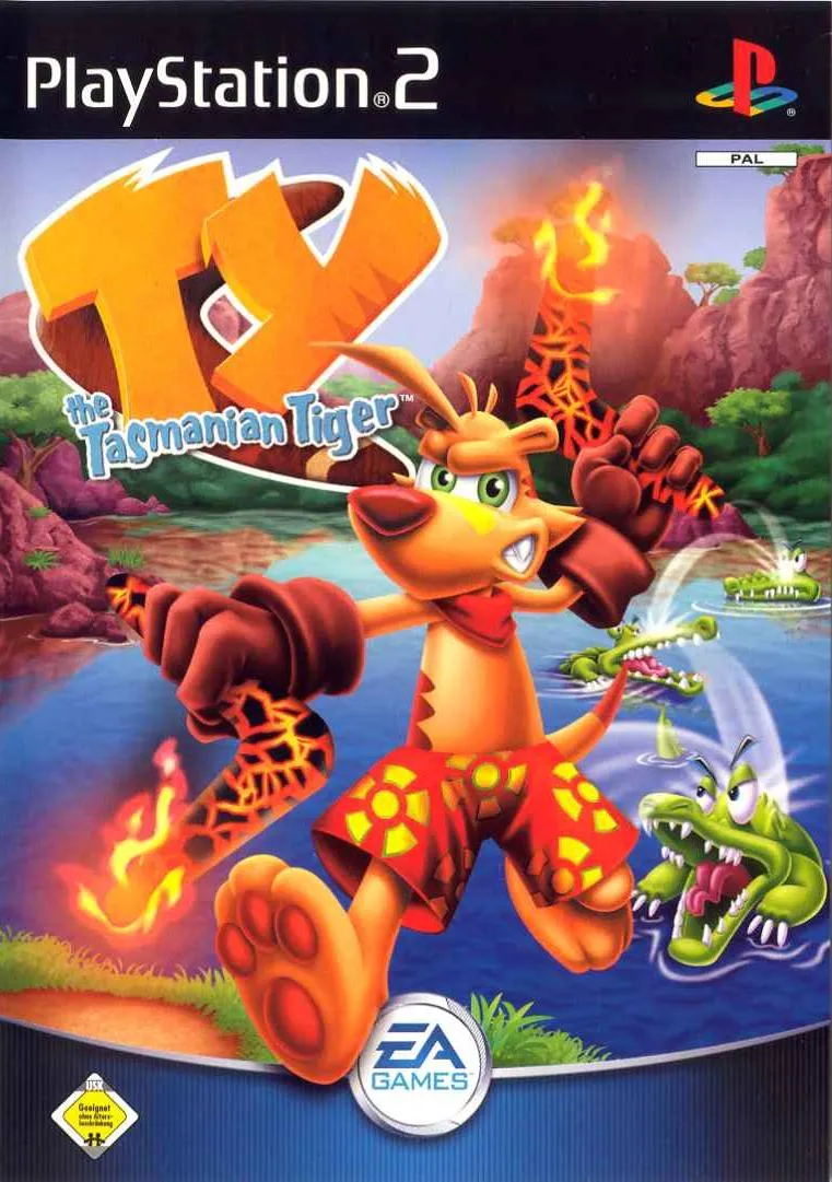 Видеоигра Ty the Tasmanian Tiger (PS2) USED Б/У