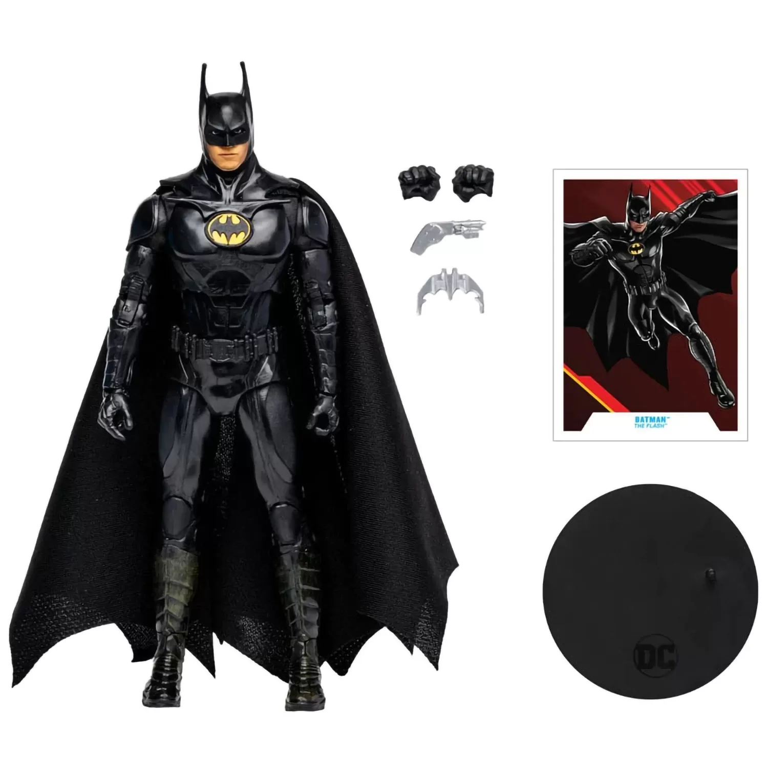 Подвижная фигурка McFarlane Toys: Бэтмен Майкл Китон (Batman Michael  Keaton) Мультивселенная ДиСи Флэш (DC Multiverse The Flash) (6155228) 18 см  купить в Москве по цене 6 540 р в каталоге интернет магазина «