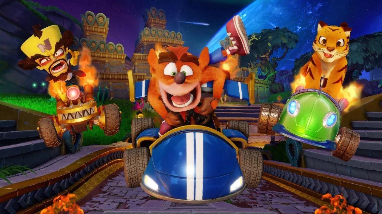 Игра Crash Team Racing: Nitro-Fueled (PS4) купить в Москве по цене 3 440 р  в каталоге интернет магазина «NextGame» - характеристики, сравнение,  описание, скидки, доставка