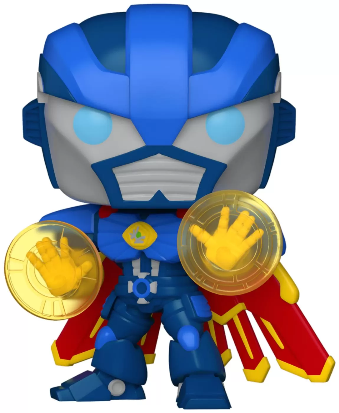 Фигурка Funko POP! Bobble: Доктор Стрэндж (Dr. Strange) Марвел: Мстители  Механический Удар (Marvel: Avengers Mech Strike) (55236) 9,5 см