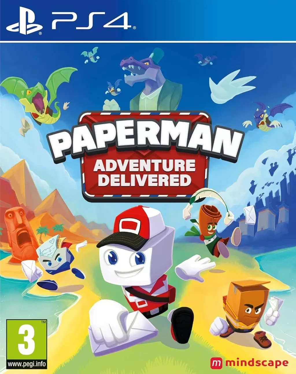 Видеоигра Paperman: Adventure Delivered (PS4)