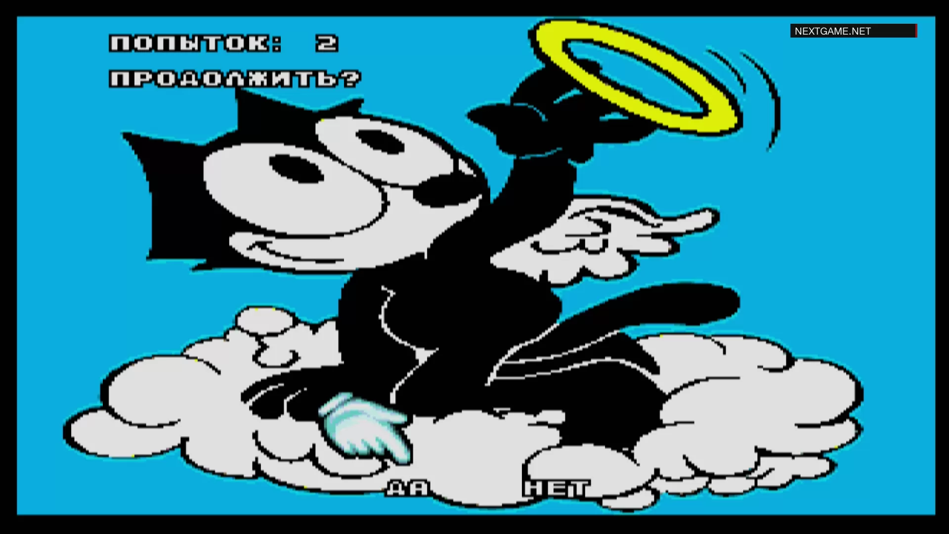 Купить картридж Кот Феликс (Felix the Cat) Русская Версия (16 bit) для Сеги