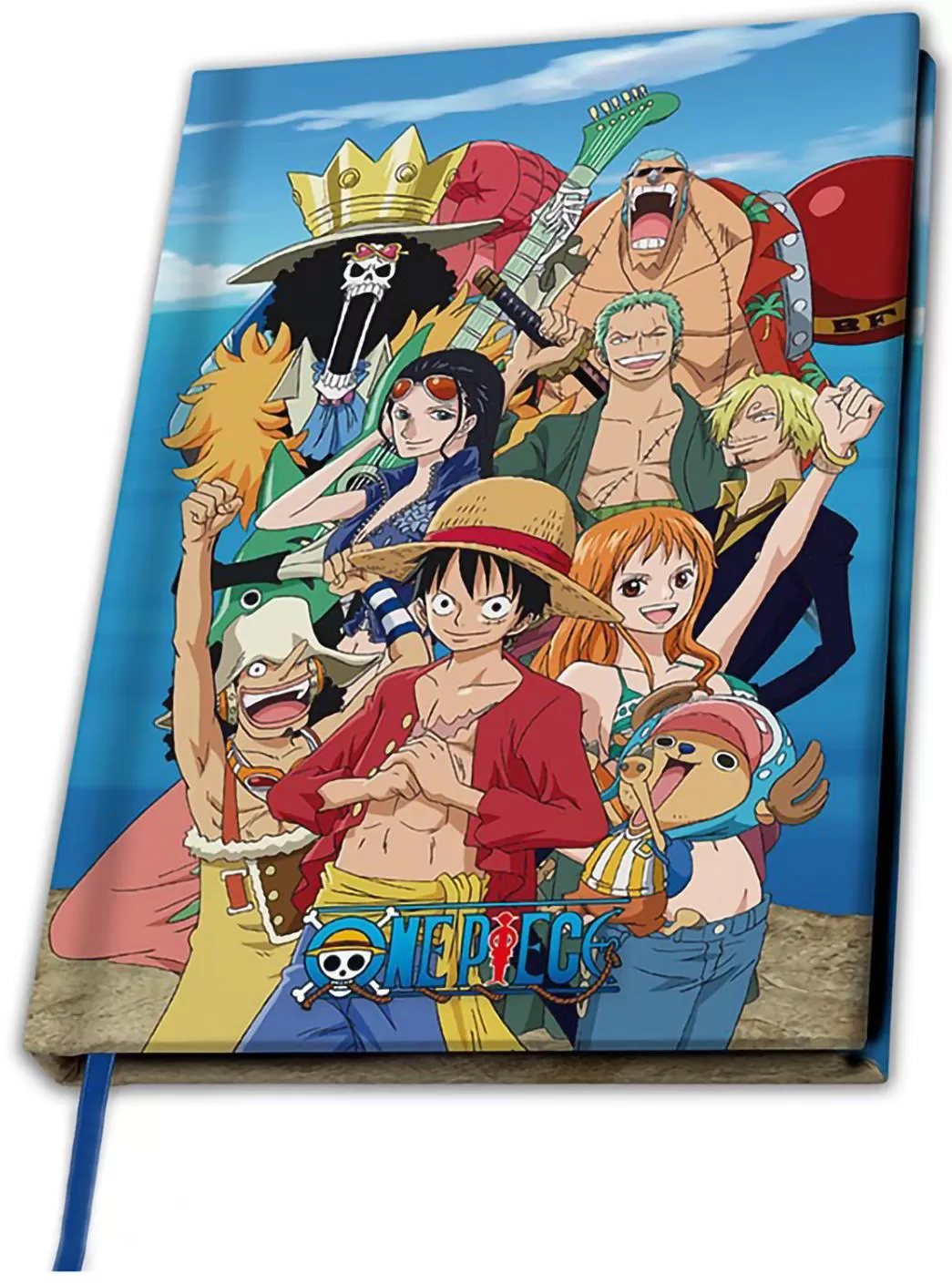 Записная книжка ABYstyle: Команда Соломенной Шляпы (Straw Hat Crew) Ван Пис  (One Piece) (ABYNOT069) A5