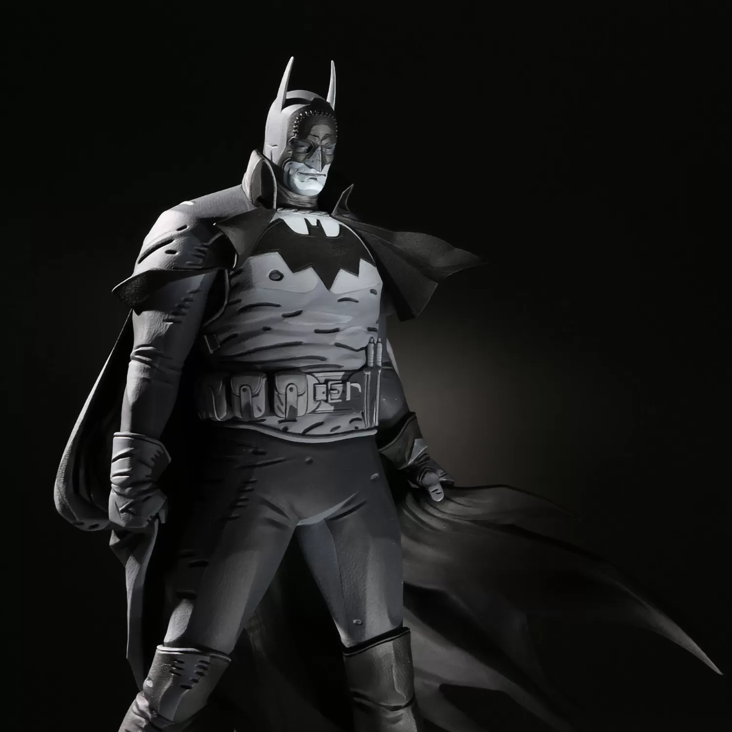 Фигурка McFarlane Toys DC Direct: Бэтмен Черное и белое (Готэм в газовом  свете) (Batman Black & White (Gotham By Gaslight)) (0787926301557) 20  см купить в Москве по цене 13 080 р в