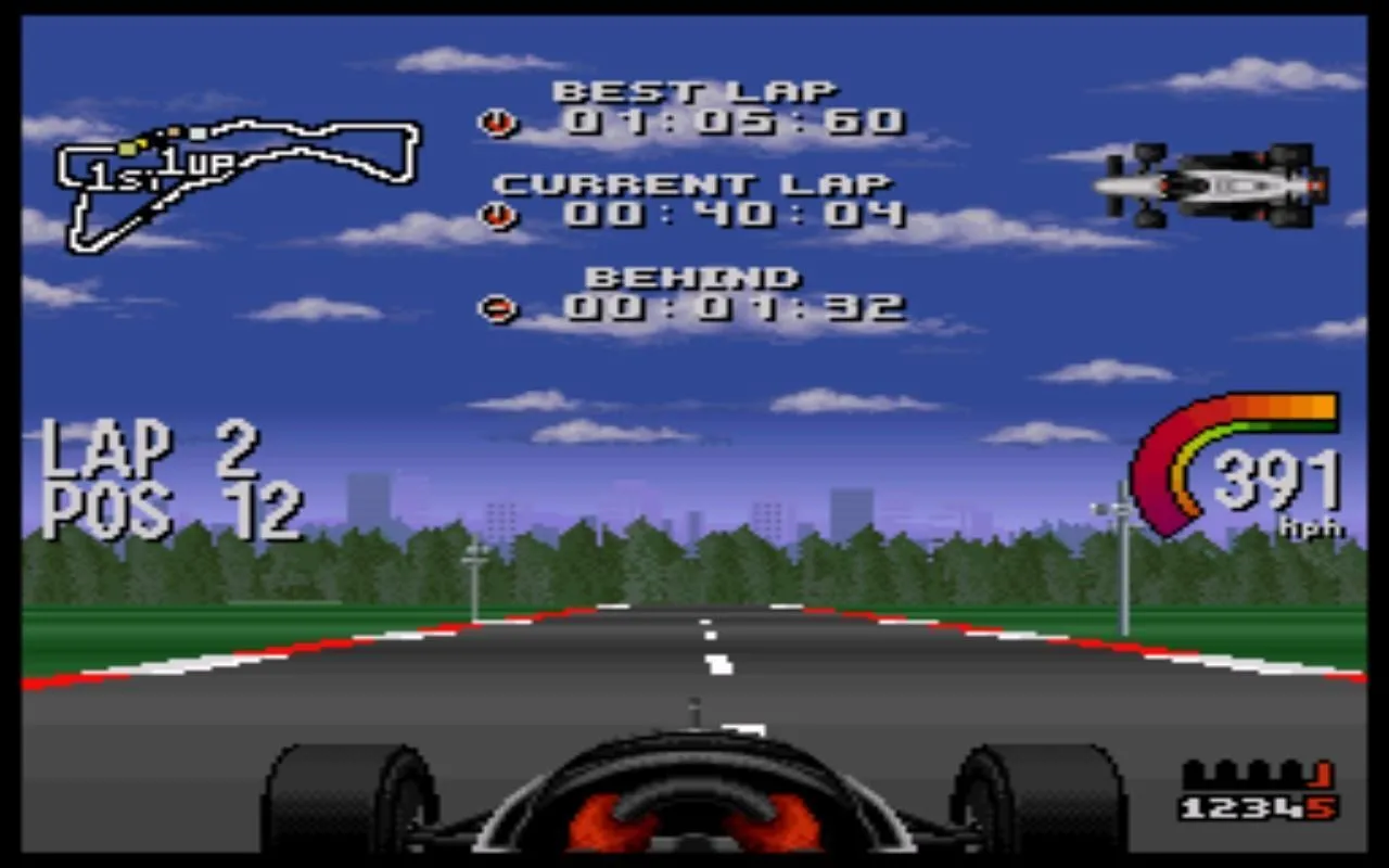 Купить картридж Гонки ИндиКар с Найджелом Манселлом (IndyCar featuring  Nigel Mansell) (16 bit) для Сеги