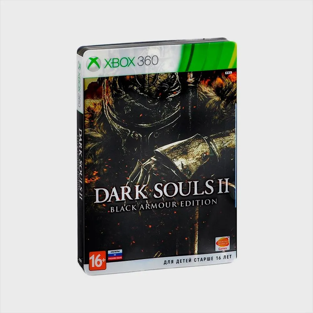 Видеоигра Dark Souls 2 (II) Black Armor Edition Русская Версия (Xbox 360)  USED Б/У