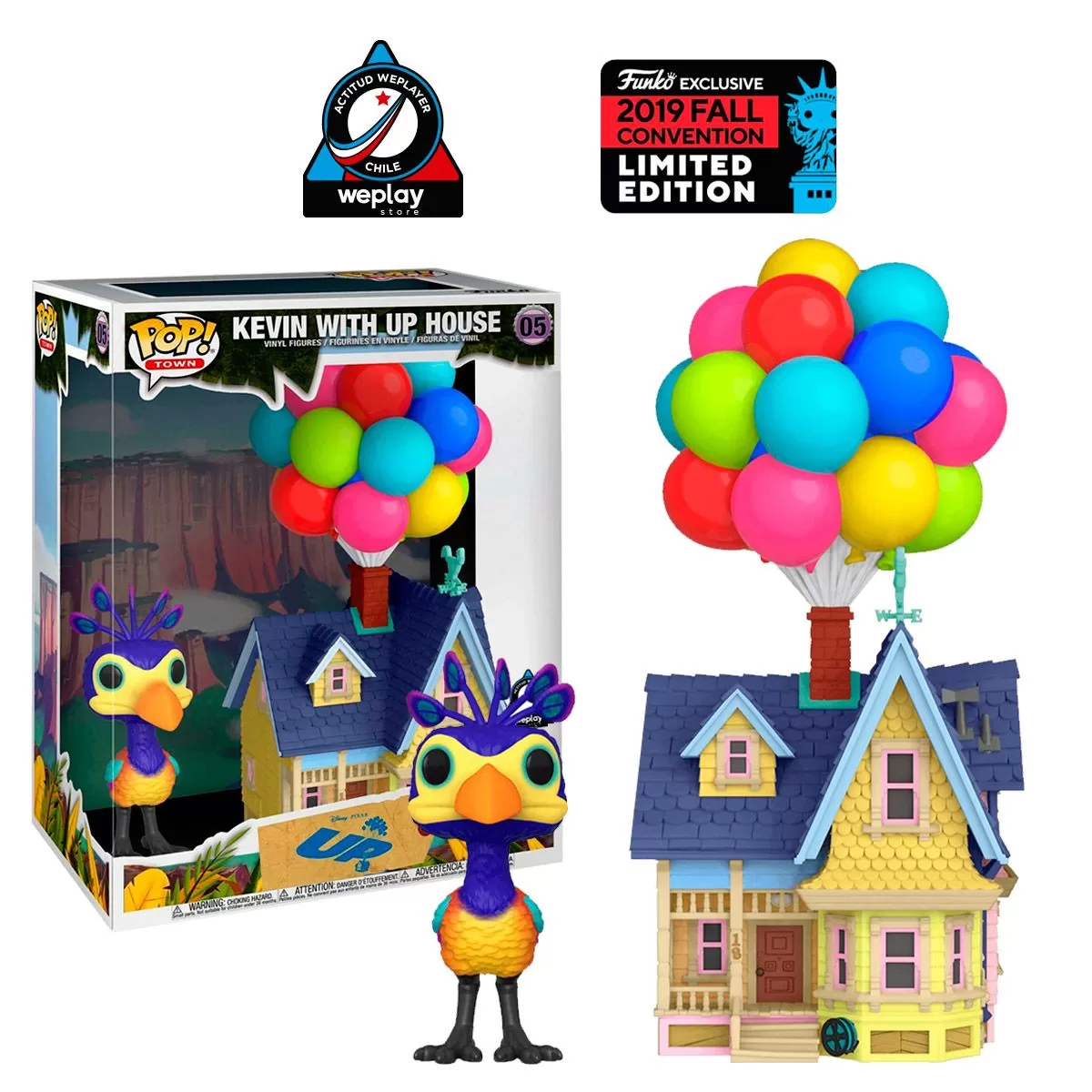 Набор фигурок Funko POP! Vinyl: Дом с Кевином (House with Kevin NYCC 2019  Limited Edition Exclusive)) Вверх (Up) (43355) 9,5 см