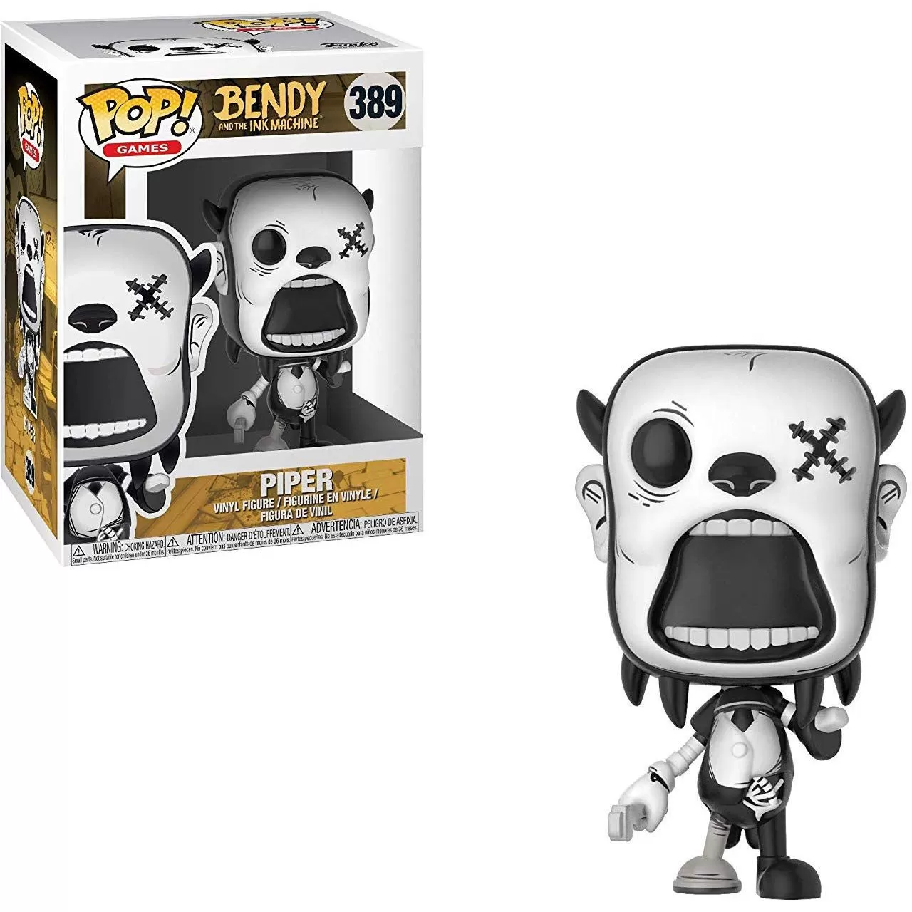 Фигурка Funko POP! Vinyl: Пайпер (Piper) Бенди и Чернильная Машина (BATIM)  (30619) 9,5 см купить в Москве по цене 1 190 р в каталоге интернет магазина  «NextGame» - характеристики, сравнение, описание, скидки, доставка