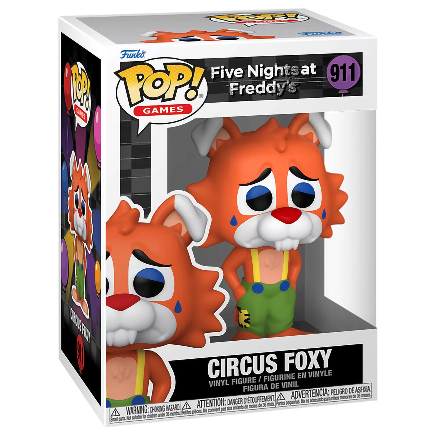 Фигурка Funko POP! Games: Цирковой Фокси (Circus Foxy) Пять ночей у Фредди  Цирк Воздушных Шаров (FNAF Balloon Circus) ((611) 67629) 9,5 см купить в  Москве по цене 2 620 р в каталоге