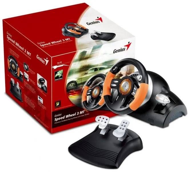 Руль ThrustMaster RGT Force Feedback CLUTCH Racing Wheel USB (3 педали, 270°, PC)