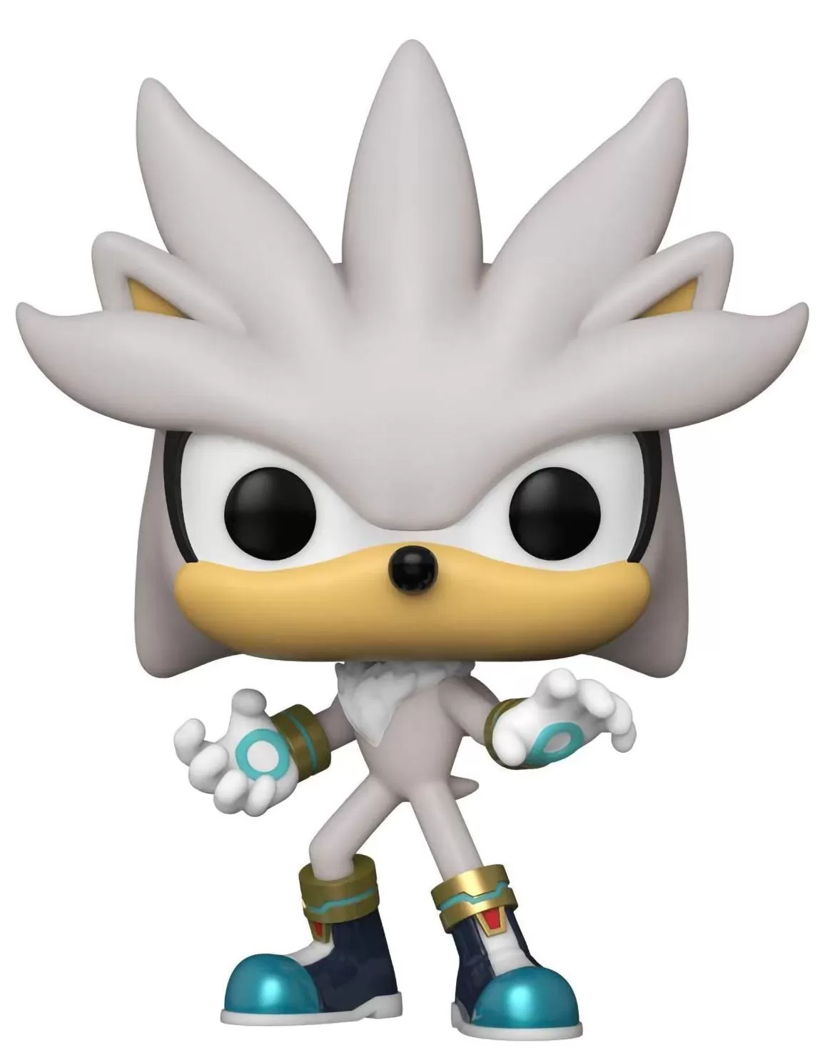 Фигурка Funko POP! Games: Ёж Сильвер (Silver the Hedgehog) Соник 30-летие  (Sonic 30th) (51965) 9,5 см