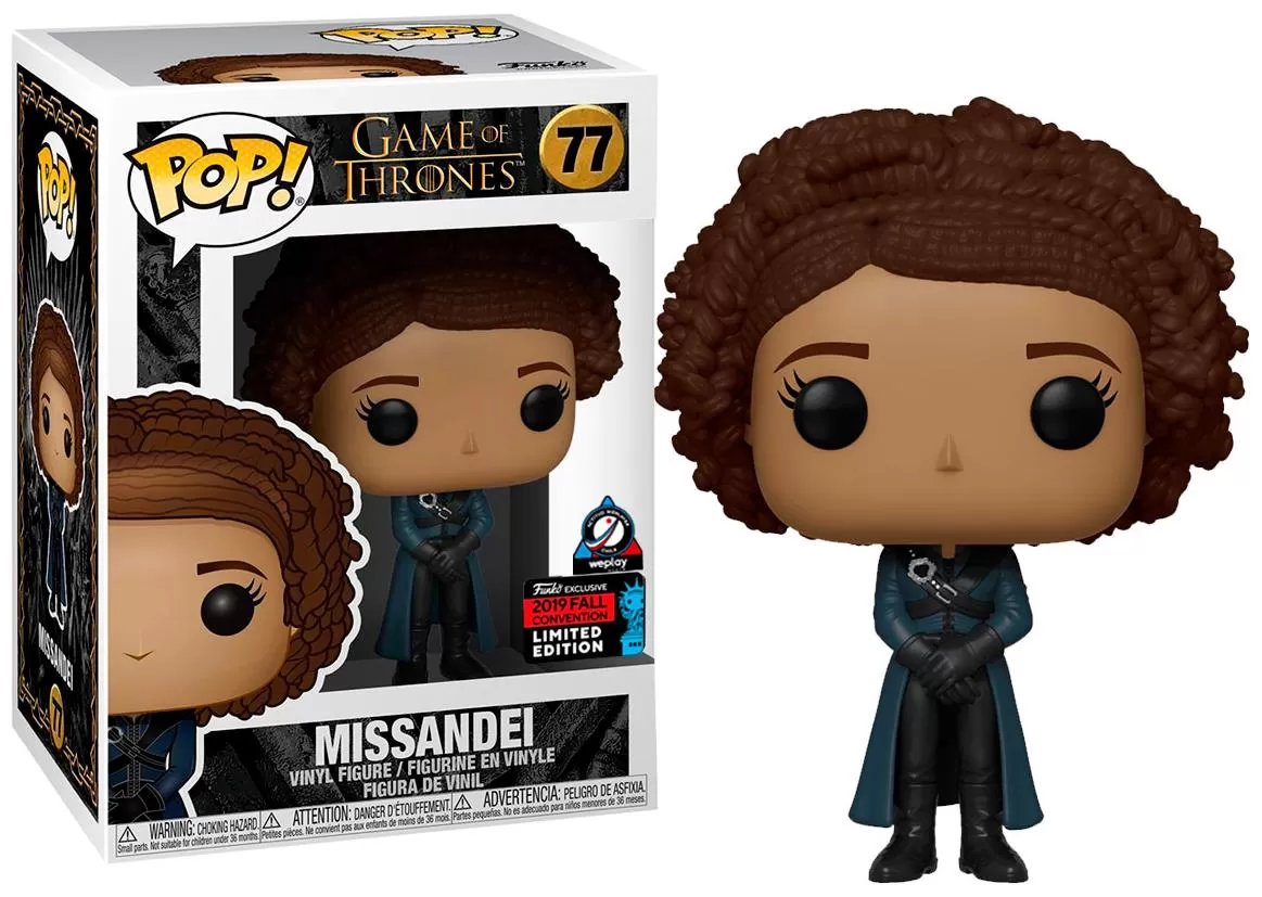 Фигурка Funko POP! Vinyl: Миссандея (Missandei (NYCC 2019 Limited Edition  Exclusive)) Игра Престолов (Game of Thrones) (40353) 9,5 см