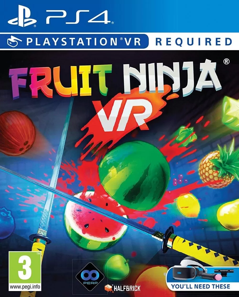 Игра Fruit Ninja VR (PS4/PS5, только для VR)