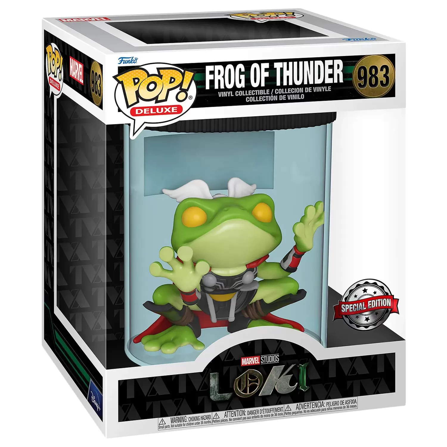 Купить Фигурка Funko POP! Deluxe Bobble: Лягушка Тор (Frog of Thunder  (Exc)) Марвел: Локи (Marvel: Loki) (55930) 15 см по цене 1 600.00 р в  Москве в каталоге интернет магазина 