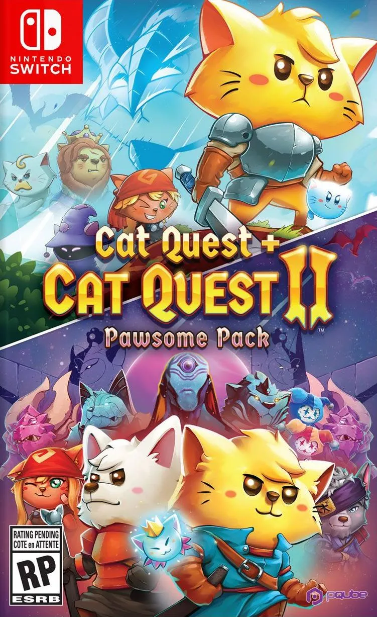 Игра Cat Quest + Cat Quest 2 (II): Pawsome Pack Русская Версия (Switch)