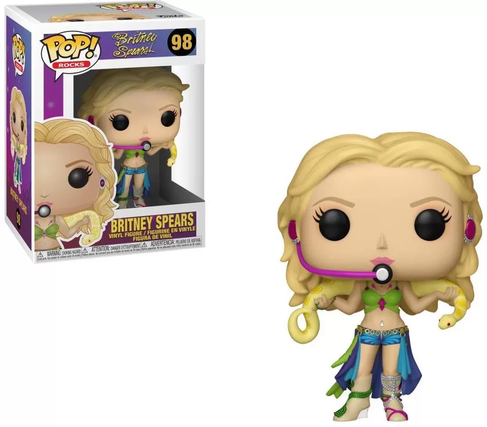 Фигурка Funko POP! Vinyl: Бритни Спирс (Britney Spears: Slave 4U) (36651)  9,5 см