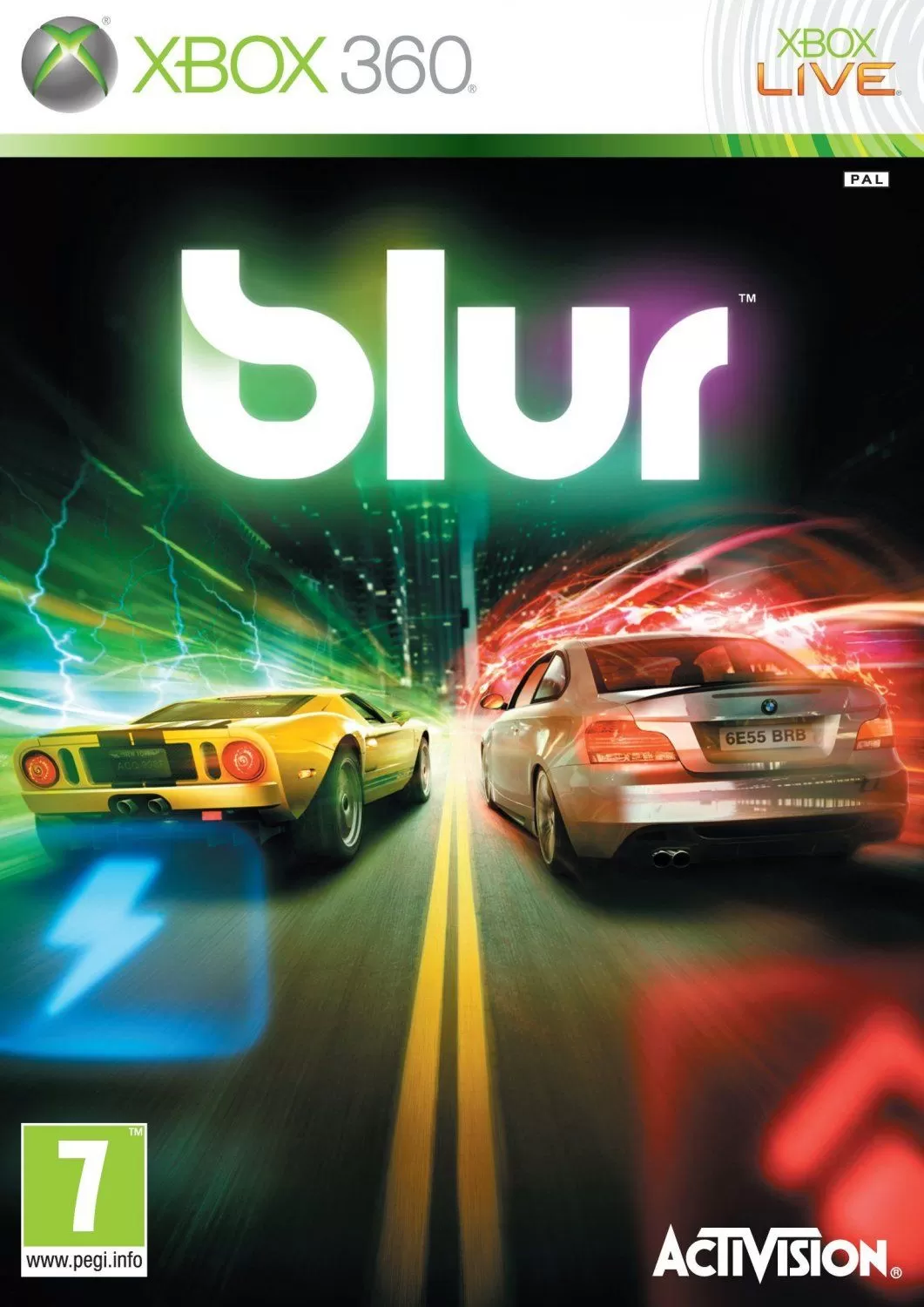 Видеоигра Blur (Xbox 360) USED Б/У