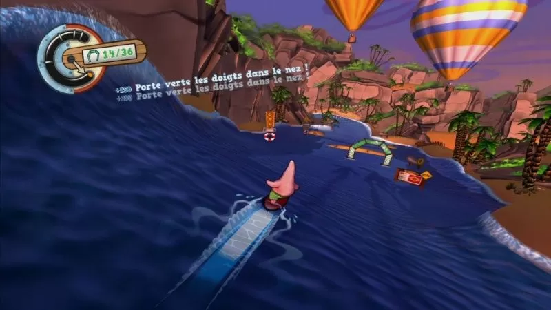 SpongeBob's Surf & Skate Roadtrip (Microsoft Xbox 360, 2011) for