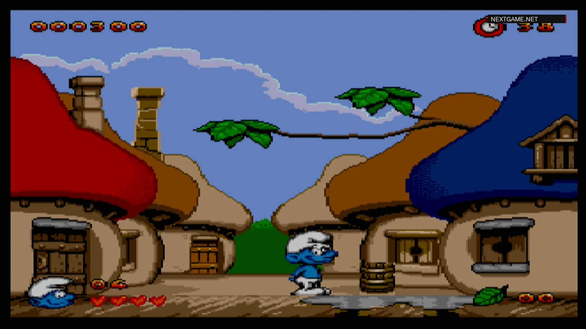 Купить картридж Смурфики (The Smurfs) (16 bit) для Сеги