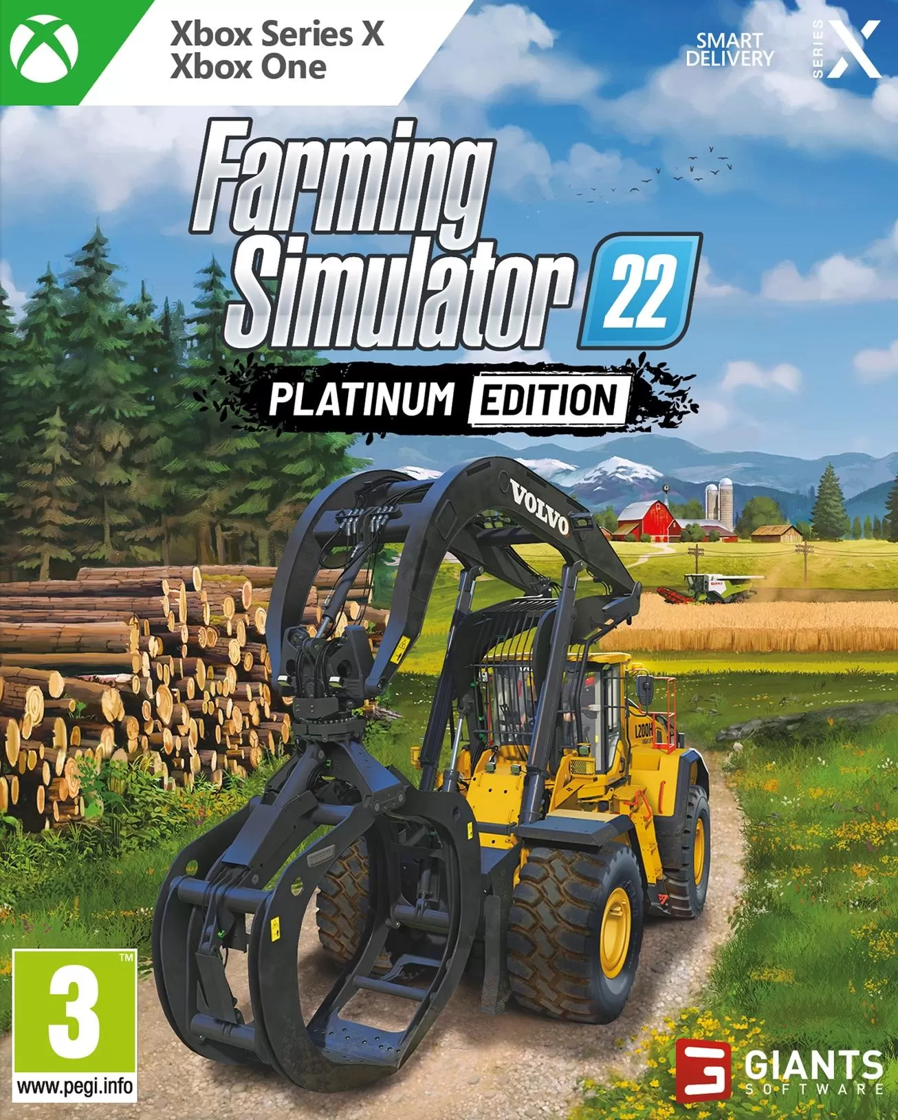 Видеоигра Farming Simulator 22 Платиновое издание (Platinum Edition)  Русская Версия (Xbox One/Series X)