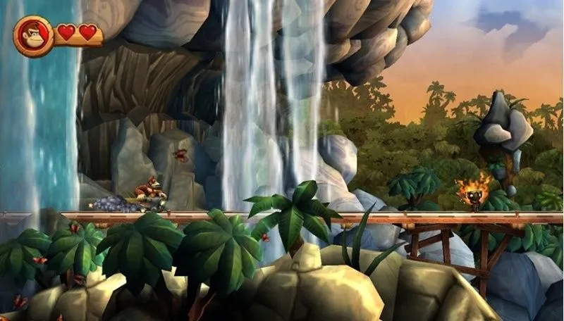 Donkey Kong Country Returns Wii WiiU Nintendo Wii NextGame