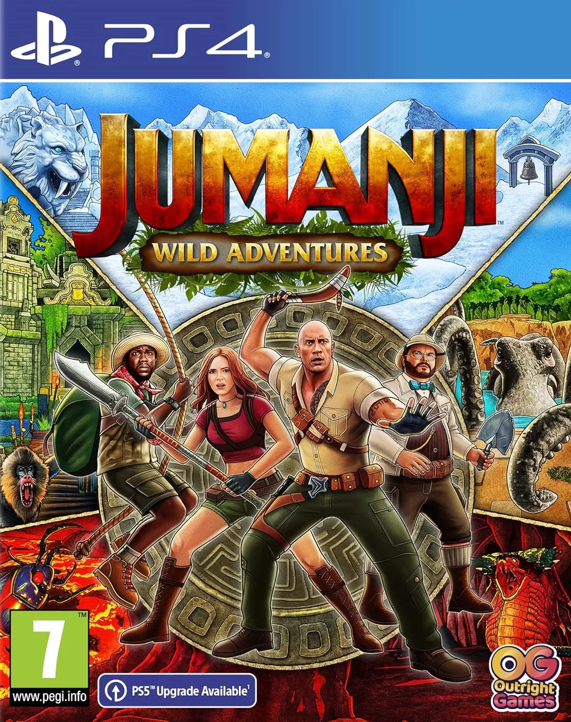 Игра Джуманджи (Jumanji): Дикие Приключения (Wild Adventures) (PS4/PS5)  купить в Москве по цене 3 280 р в каталоге интернет магазина «NextGame» -  характеристики, сравнение, описание, скидки, доставка