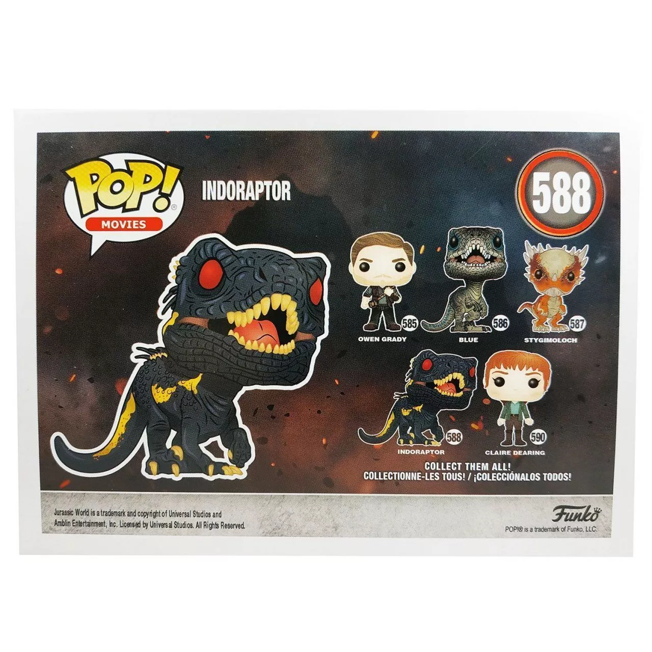 Фигурка Funko POP! Vinyl: Индораптор (Indoraptor) Мир юрского периода 2  (Jurassic World 2) (30984) 9,5 см купить в Москве по цене 1 230 р в  каталоге интернет магазина «NextGame» - характеристики, сравнение,  описание, скидки, доставка