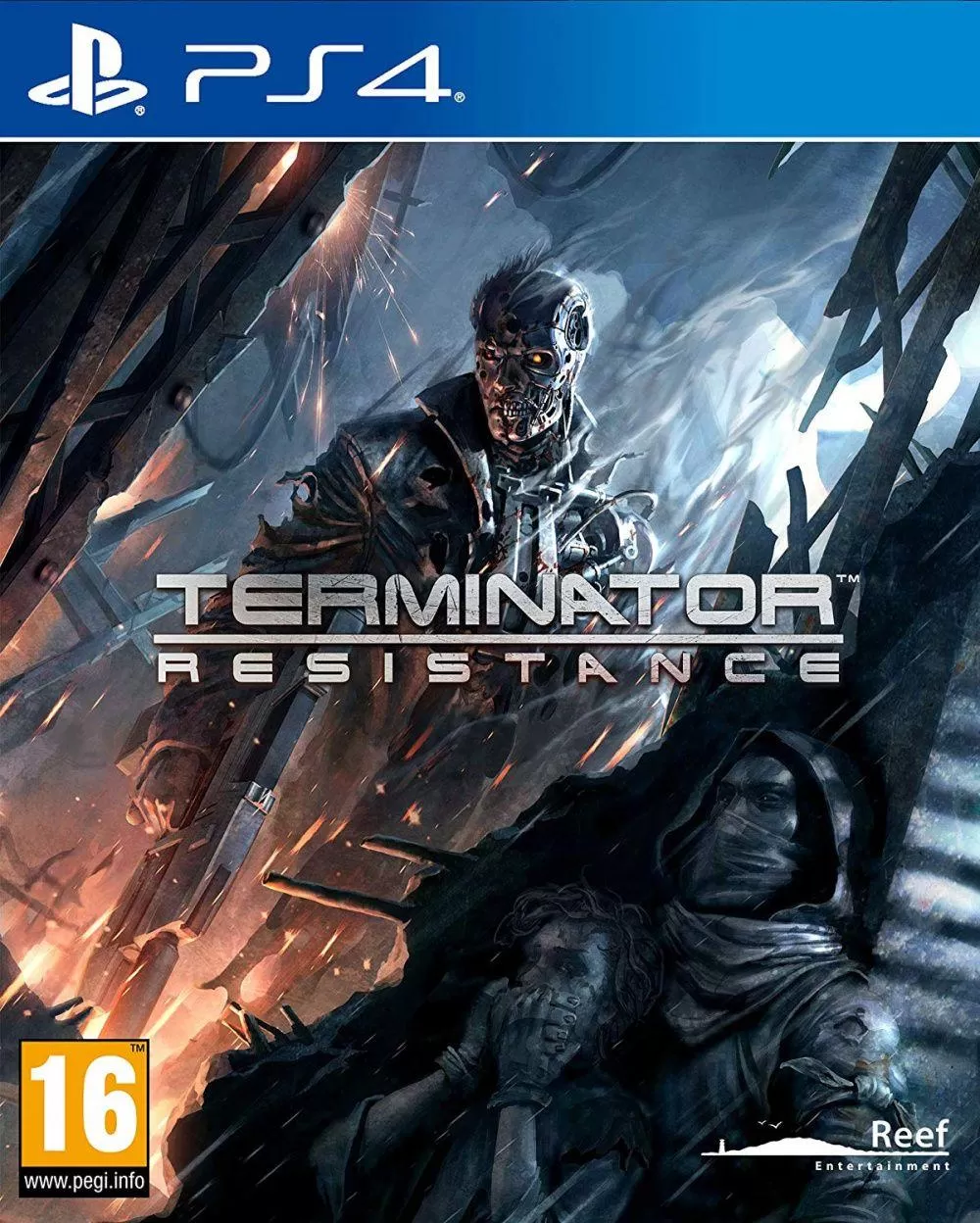 Видеоигра Terminator: Resistance Русская версия (PS4) USED Б/У