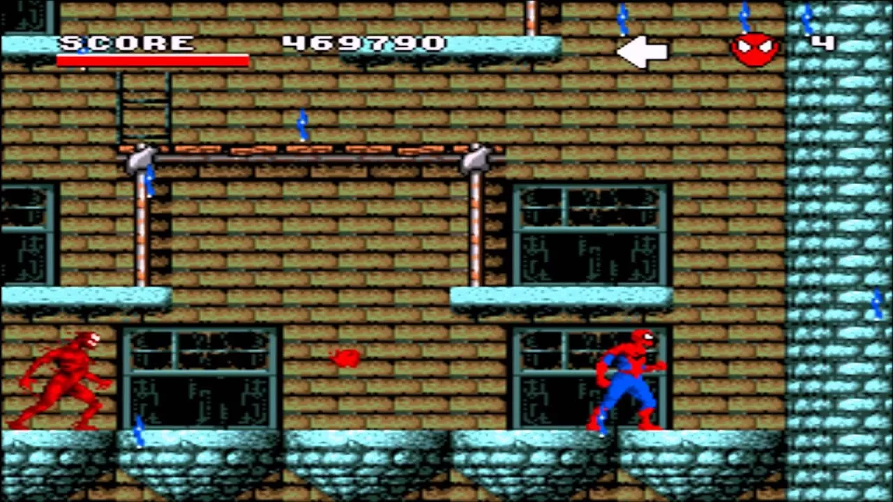 Купить картридж Spider-Man and X-Men (Человек-Паук и Люди Икс) (16 bit) для  Сеги