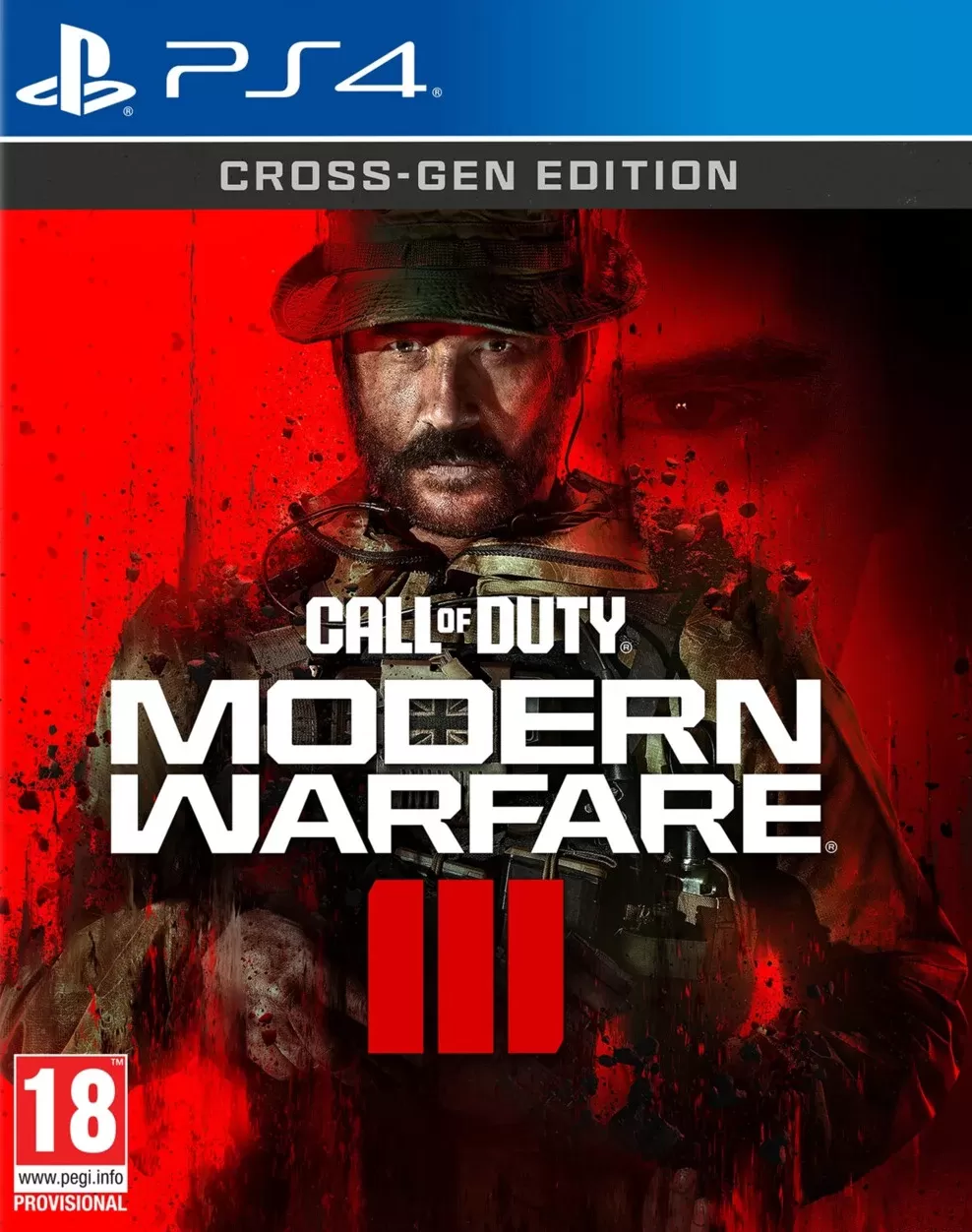 Видеоигра Call of Duty: Modern Warfare III (COD:MW 3) (2023) Cross-Gen  Edition Русская версия (PS4/PS5)