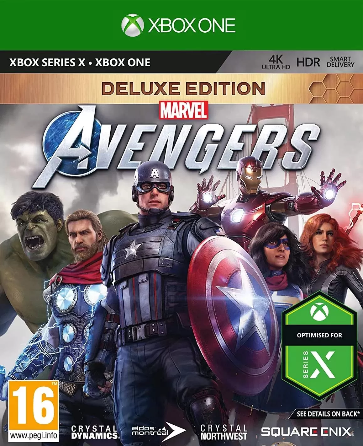 Игра Мстители Marvel (Avengers) Deluxe Edition Русская Версия (Xbox  One/Series X)